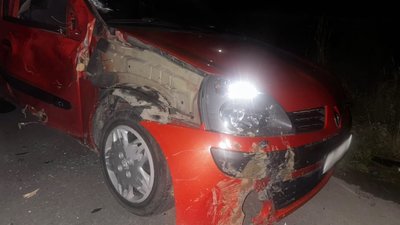 На Львівщині зіткнулися автомобіль і підвода, травмувався чоловік
