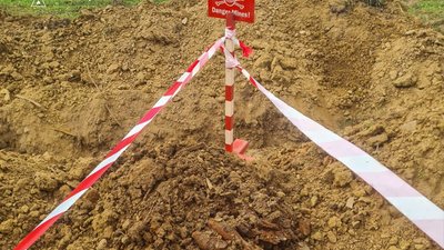 Поблизу житлового будинку на Львівщині виявили 7 мінометних мін
