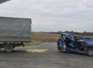 На Львівщині водій легковика заїхав під причіп вантажівки, двоє осіб загинули (фото)