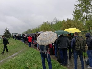 Пасажирів потягу "Київ–Перемишль" повиганяли з вагонів: шукали вибухівку (ФОТО, ВІДЕО)