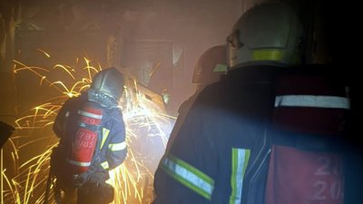 У Львові горів коридор у багатоповерхівці