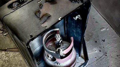 На Львівщині у квартирі горів газовий обігрівач