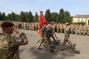 До Львова повернулися воїни 80-ї десантно-штурмової бригади