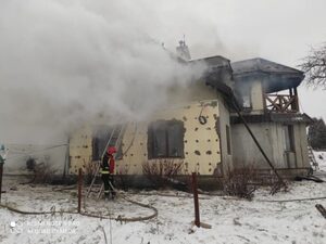 На Львівщині під час пожежі загинув чоловік