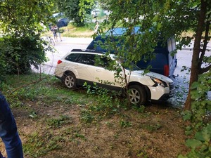 У Львові п’яний водій скоїв ДТП. Його затримали (фото)