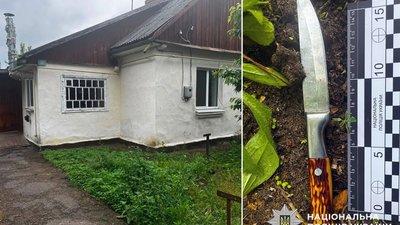 На Хмельничині чоловік завдав ножового поранення своєму синові