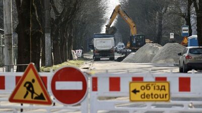 У Львові до кінця червня перекриють рух транспорту на вул. Караїмській