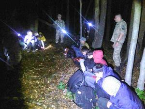 Прикордонники затримали на кордоні зі Закарпаттям 16 в'єтнамців та 5 індусів (фото)