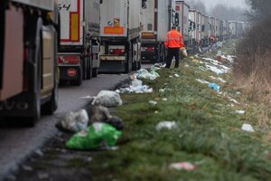 Перевізники Польщі анонсували нову акцію протесту на кордоні з Україною