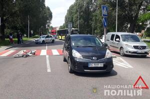 У Львові водійка збила велосипедиста