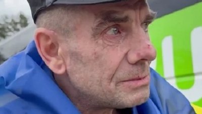 Український захисник, якого звільнили із російського полону, шукає свою доньку (ВІДЕО)