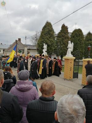 На Львівщині попрощались із медиком Володимиром Маркевичем, який загинув у зоні бойових дій (фото)