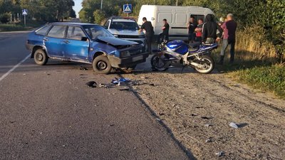 У ДТП на Львівщині постраждав мотоцикліст