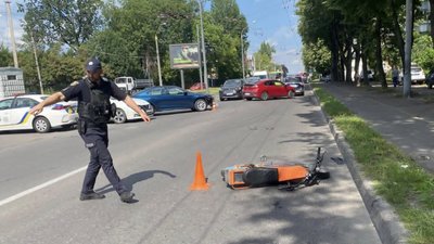 У Львові у ДТП травмувався водій електровелосипеда