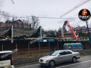 В мерії прокоментували обвал на будівельному майданчику у Львові (ФОТО, ВІДЕО)