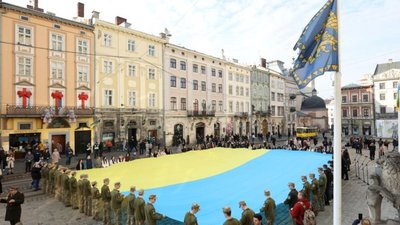 У вівторок у центрі Львова урочисто заспівають Гімн України