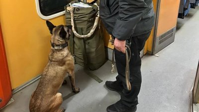 У поїзді Чоп - Захонь жінці підкинули контрабандні сигарети