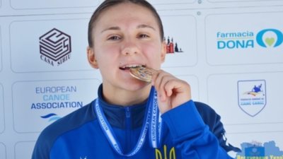 Українська веслувальниця виборола «золото» на чемпіонаті Європи серед юніорів