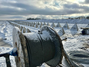 У Бєлгородській області на кордоні з Україною відгородилися «зубами дракона» і двометровими окопами (ФОТО)