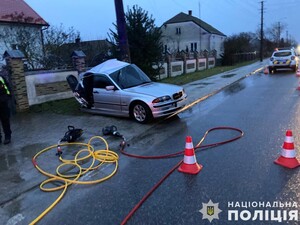 У ДТП на Львівщині загинув водій «BMW» (ФОТО)