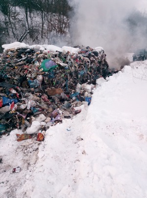 У Сокальському районі виявили нове стихійне сміттєзвалище (фото)