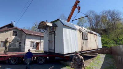 У Львівській області демонтовано вагончик УПЦ МП (ВІДЕО)