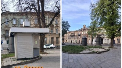 У Львові демонтували 10 кіосків на зупинках і вулицях міста