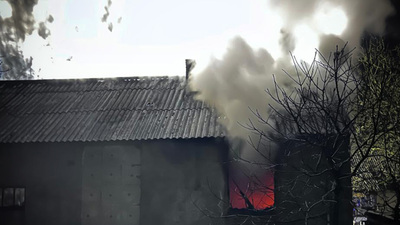 Чоловік під час пожежі на Львівщині отримав опіки та вивихнув плече (ФОТО)