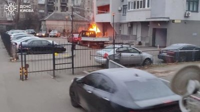 У Києві загорівся генератор