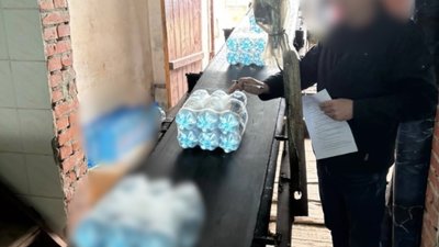 На Львівщині виявили підпільний завод з виробництва мінеральної води