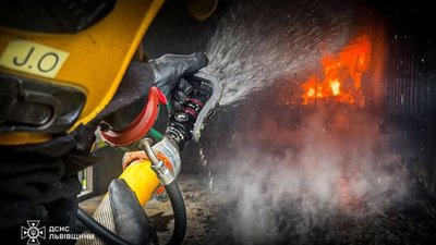 На Самбірщині сталася пожежа в житловому будинку