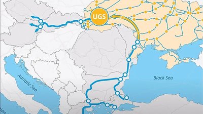 Україна відкрила новий газовий маршрут, який зміцнить енергосистему країни