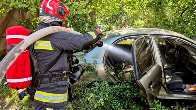 У Львові горів автомобіль