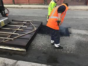 У Львові пропонують чеську технологію ямкового ремонту доріг (ФОТО, ВІДЕО)