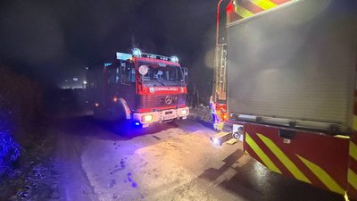 Біля Львова сталася пожежа в багатоквартирному будинку