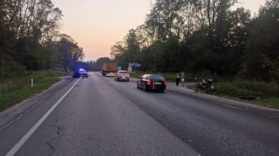 На Львівщині поліція розслідує ДТП за участі  двох неповнолітніх мотоциклістів