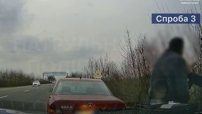 На Львівщині пʼяний водій зміг продути драгер лише з третього разу (ВІДЕО)