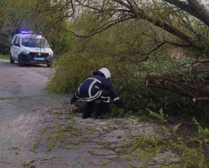 На Львівщині ліквідовують наслідки негоди (фото)