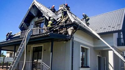 У Львові горів житловий будинок