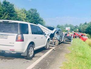 У Львівській області сталася потрійна ДТП