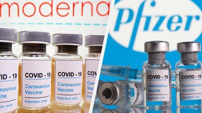 Оновлені вакцини Pfizer і Moderna працюють проти нових COVID-штамів