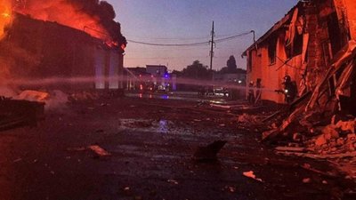 Вночі Росія атакувала Запоріжжя та Київщину (ФОТО)