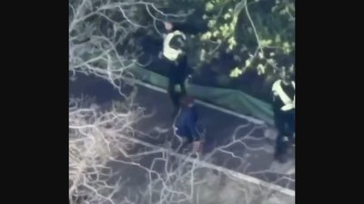 У Києві під час теракту поліцейські втікали від стрільця (ВІДЕО)