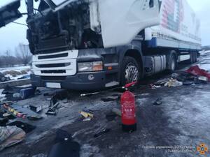 Біля кордону з Польщею у вантажівці вибухнув газовий балон (фото)