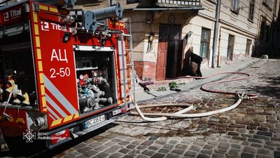 У Львові під час пожежі загинула жінка