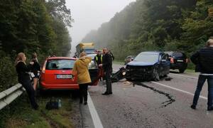 На Львівщині зіткнулися два автомобілі (фото, відео)