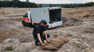 На Львівщині сапери вилучили 9 артснарядів