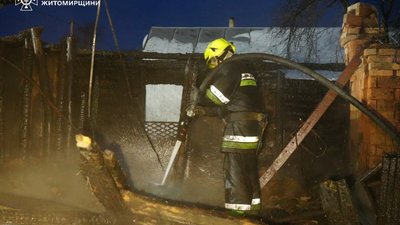 На Житомирщині у пожежі загинула мама і двоє дітей