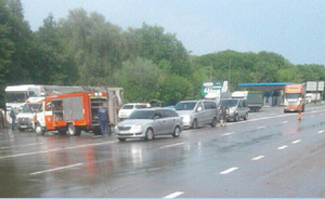 На Львівщині сталася масштабна автопригода (фото, відео)