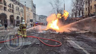 Росія вдарила по Києву: є жертви та руйнування (ФОТО/ВІДЕО)